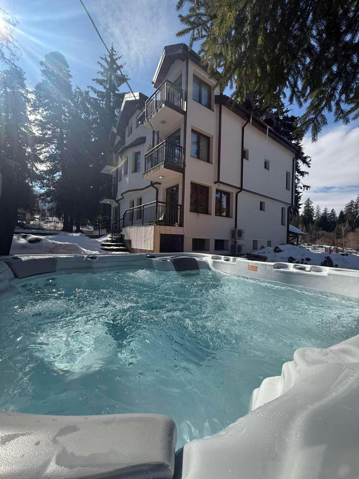 Rila With Jacuzzi & Sauna By Bookvillabg Villa Borovets